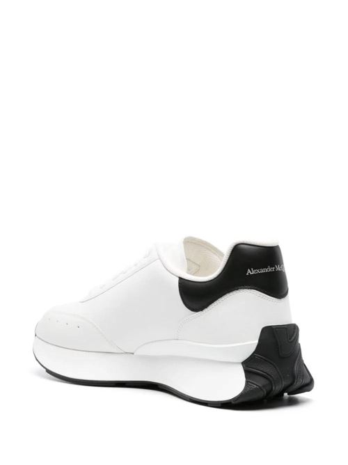 Sprint Runner leather sneakers for men. Alexander McQueen | 777417WIDN59061